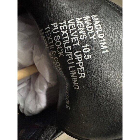 Mens Shoes Steve Madden Slip On Dress Velvet Black 10.5 Madly Loafers Horsebit main image 8